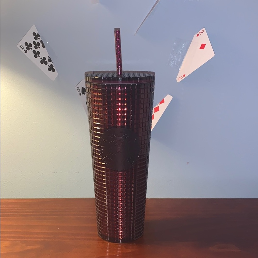 Starbucks holiday 2020 Tumbler Disco Grid